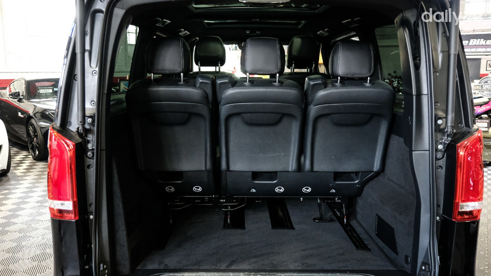 Khoang hành lý của xe rộng rãi