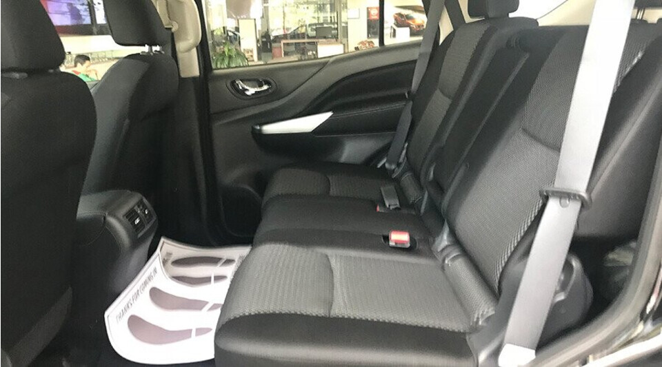 Hàng ghế sau Terra thoải mái hàng khách