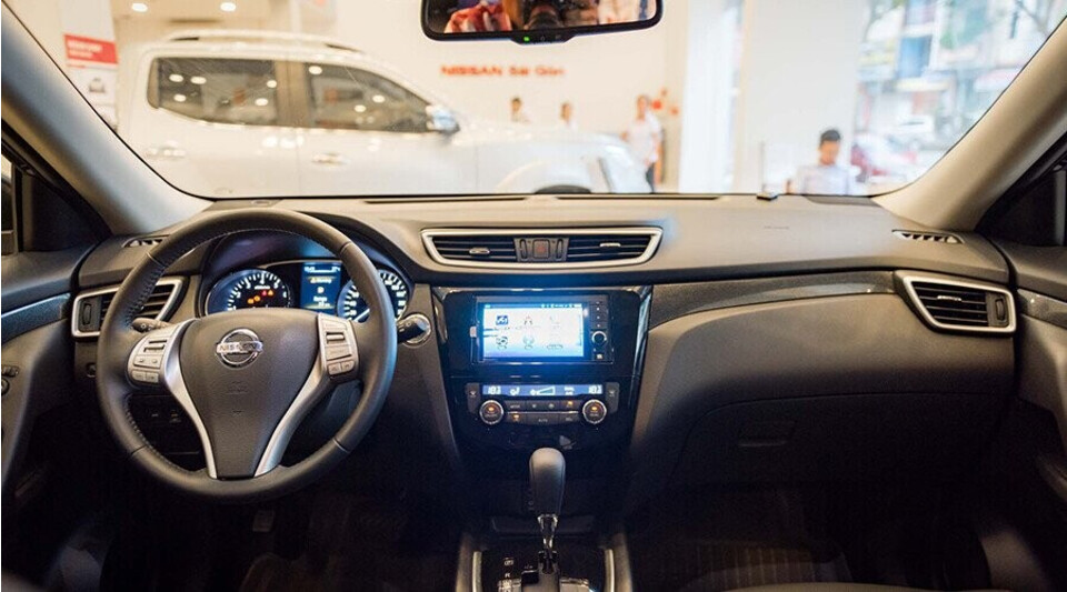 Không gian nội thất X-Trail rộng rãi