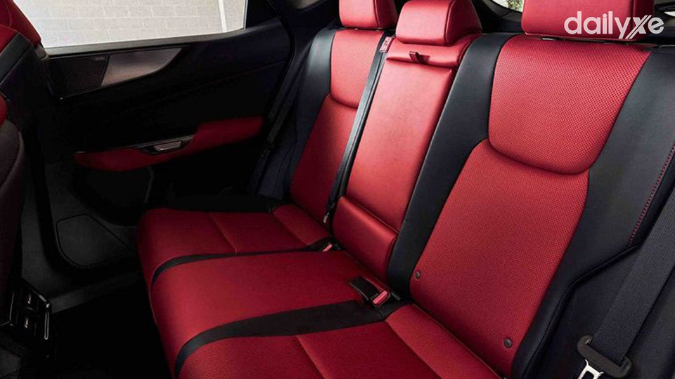 Toàn bộ ghế ngồi được bọc da êm ái