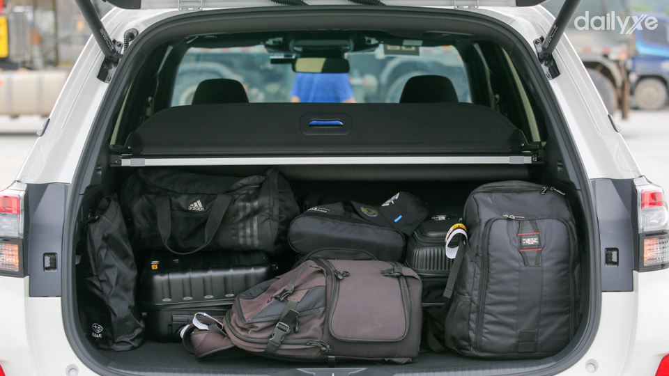 Subaru Forester sở hữu dung tích khoang hành lý