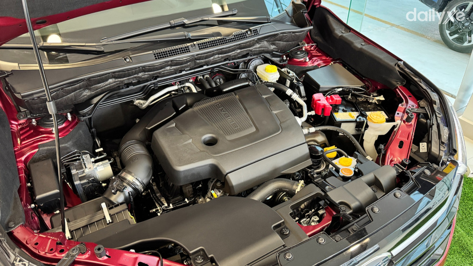 Động cơ vận hành mạnh mẽ