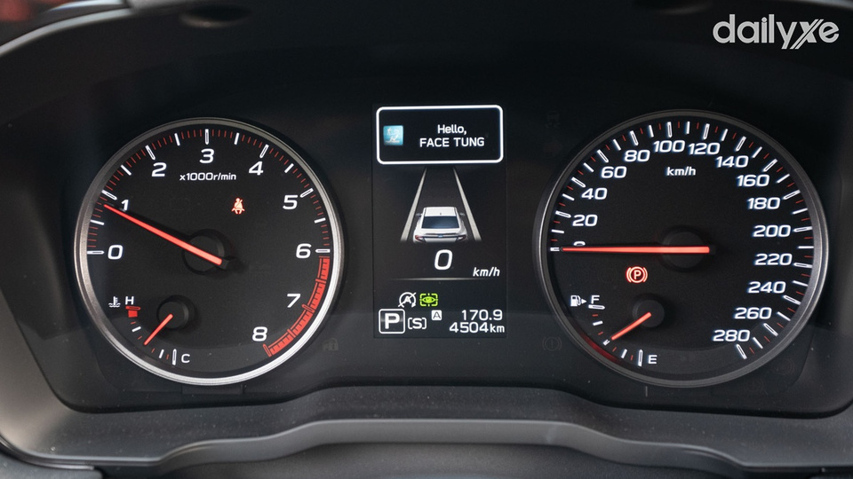 Màn hình đa thông tin hiển thị sắc nét