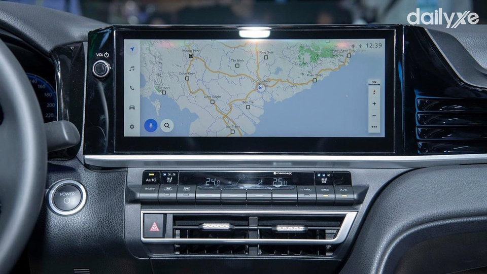 Màn hình giải trí cảm ứng 12.3 inch kết nối điện thoại thông minh không dây