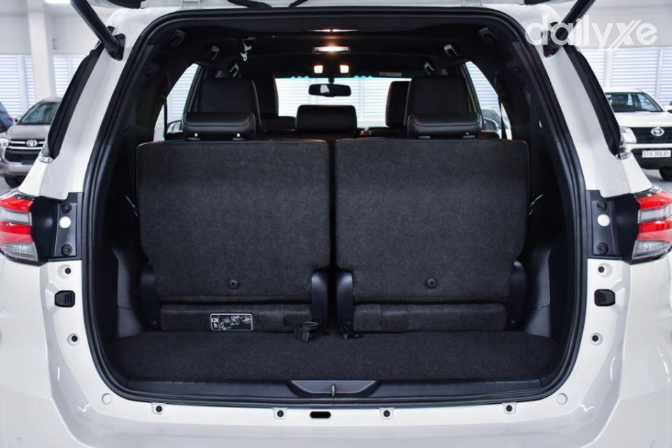 Khoang hành lý rộng rãi