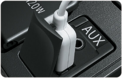Cổng AUX, USB. Cổng AUX, USB.