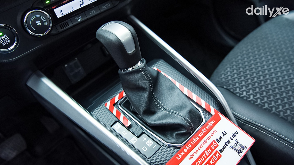 Raize được trang bị hộp số vô cấp D-CVT thế hệ mới