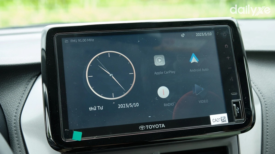 Màn hình trung tâm có khả năng kết nối thông minh