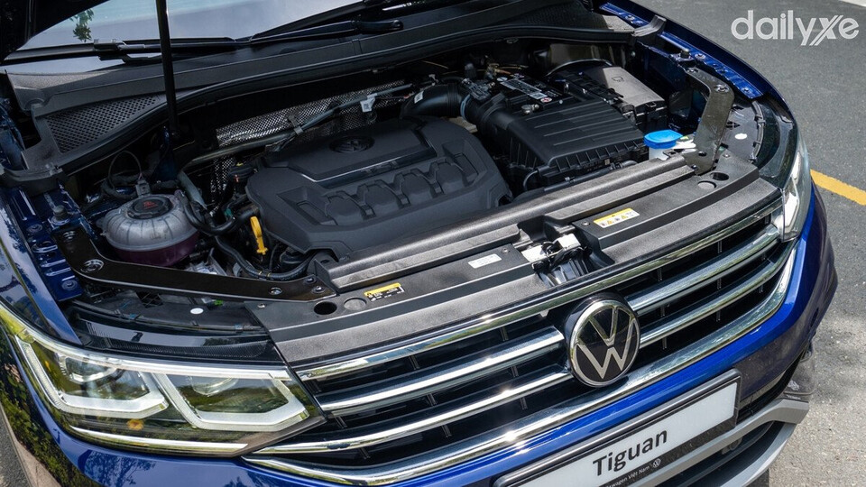 Động cơ tiên tiến 2.0 TSI với Turbo tăng áp và hệ thống phun nhiên liệu kép