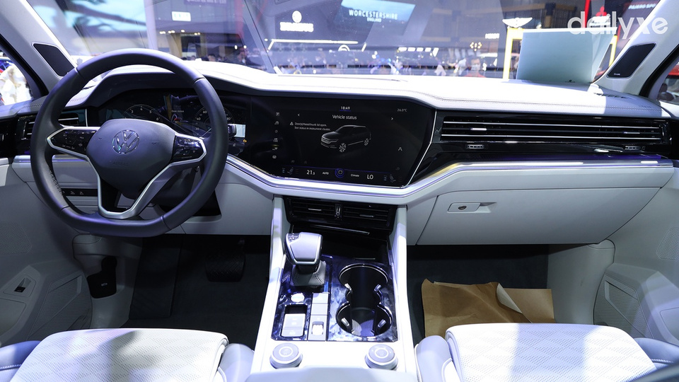 Nội thất Volkswagen Touareg sang trọng