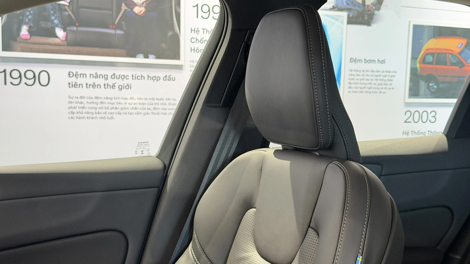 Ghế ngồi thoải mái và êm ái