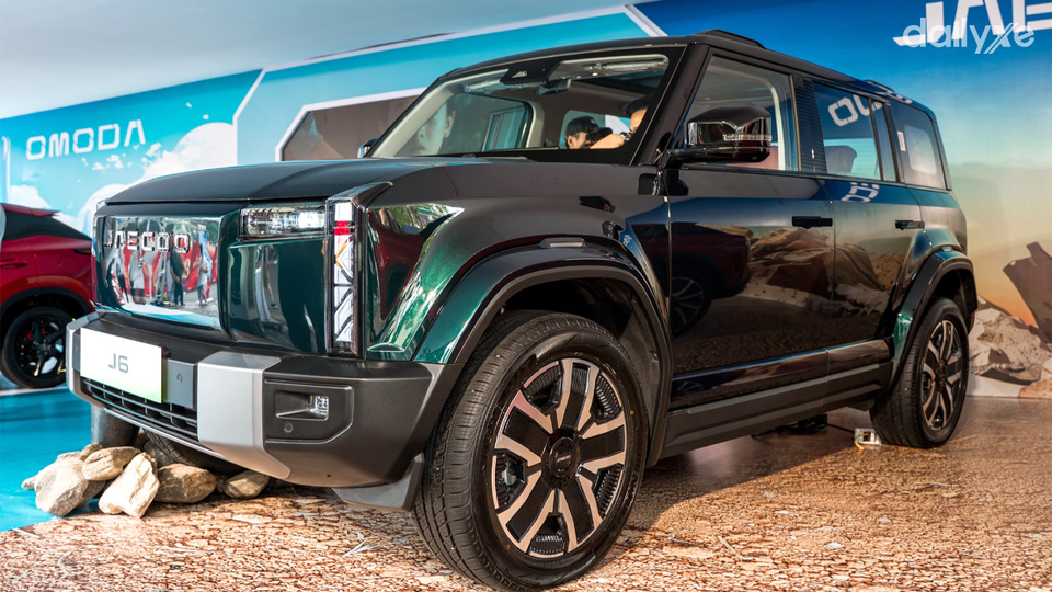 Xe điện gầm cao Jaecoo J6 cũng đã lộ diện tại Việt Nam
