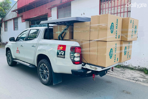 Ô tô chở hàng cồng kềnh phạt bao nhiêu tiền?