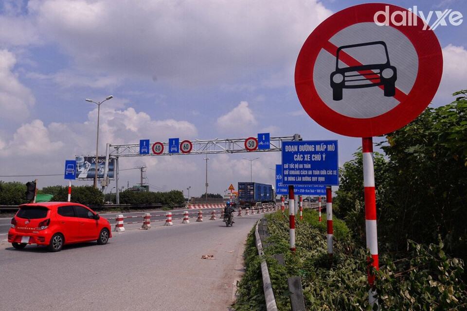 Mức xử phạt ô tô đi vào đường cấm
