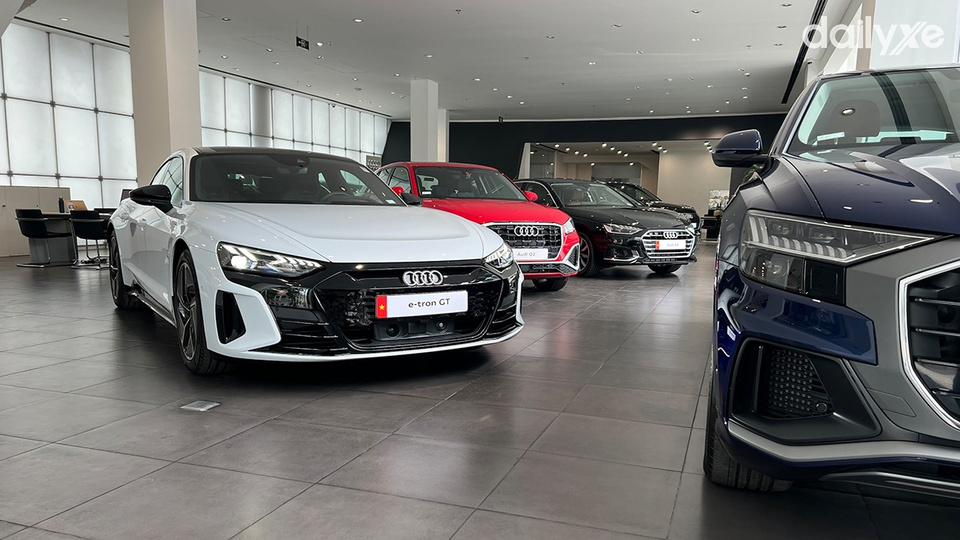 Phòng trưng bày xe tại Audi Phú Mỹ Hưng