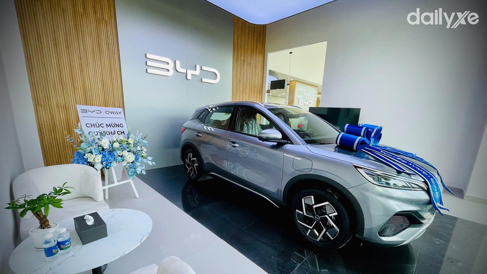 Phòng trưng bày của đại lý BYD Biên Hòa