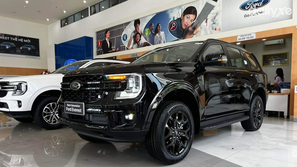 Phòng trưng bày của showroom Ford Đà Lạt