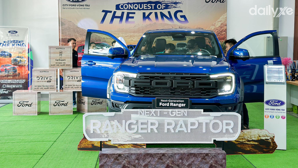 Phòng trưng bày xe của showroom Ford Vũng Tàu