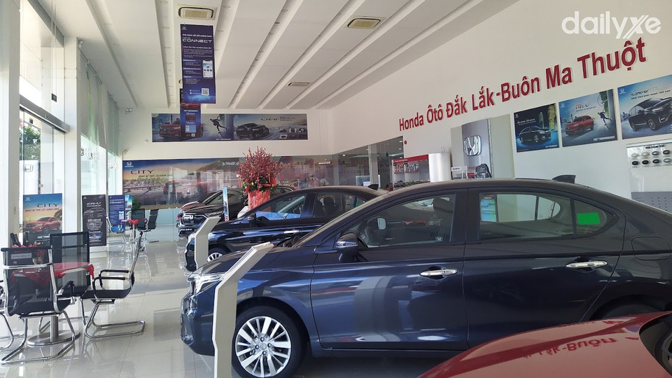 Phòng trưng bày xe của Honda Ôtô Đắk Lắk