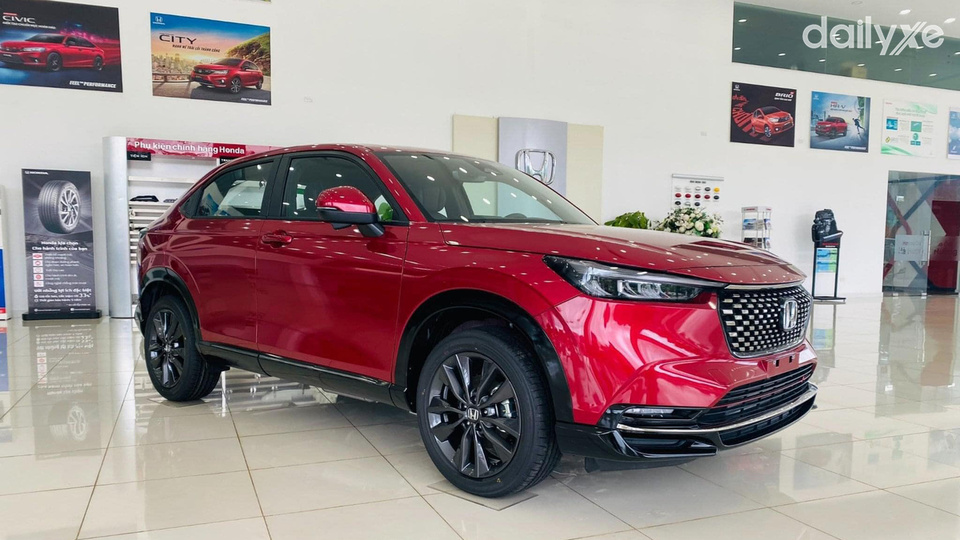 Phòng trưng bày xe của đại lý Honda Ôtô Hà Hường