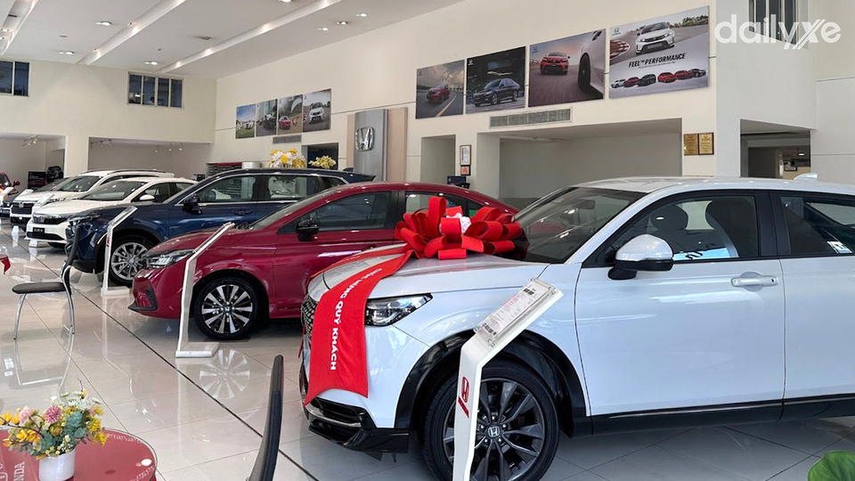 Phòng trưng bày xe Honda tại Honda Ô tô Kim Thanh