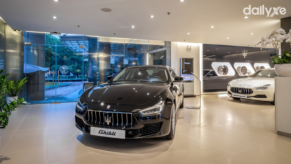 Phòng trưng bày của showroom Maserati Hồ Chí Minh