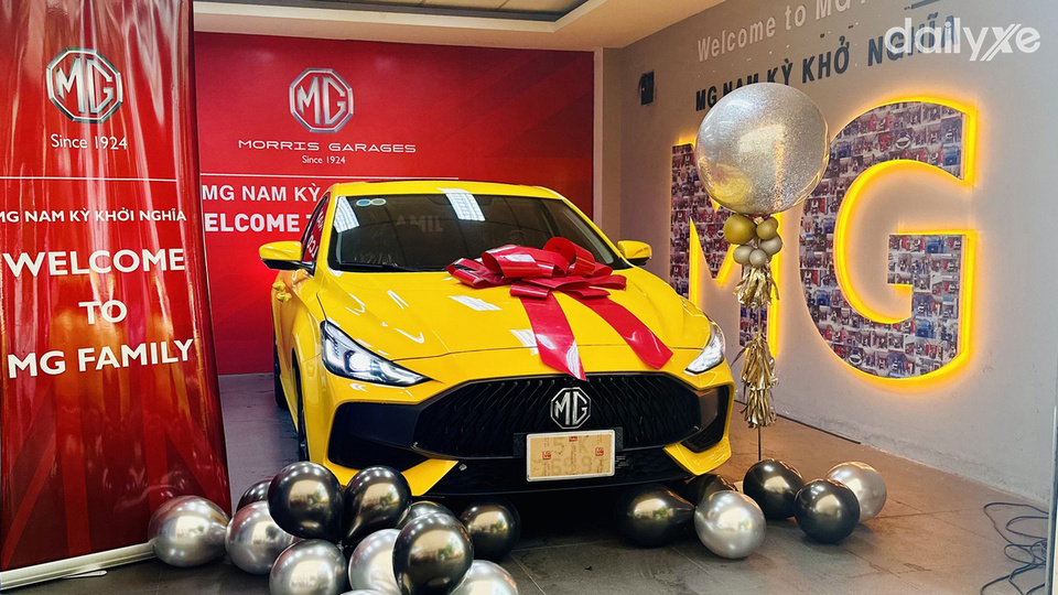 Phòng trưng bày xe của showroom MG Nam Kỳ Khởi Nghĩa