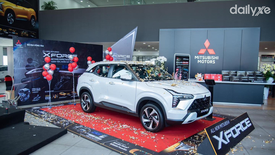 Phòng trưng bày xe của showroom Mitsubishi Vũng Tàu