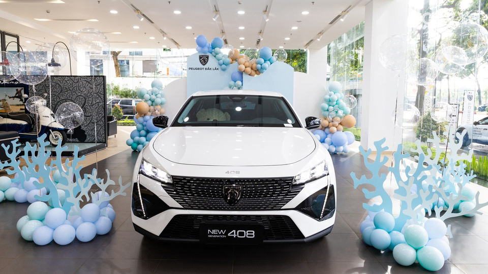 Phòng trưng bày xe của showroom Peugeot Đắk Lắk
