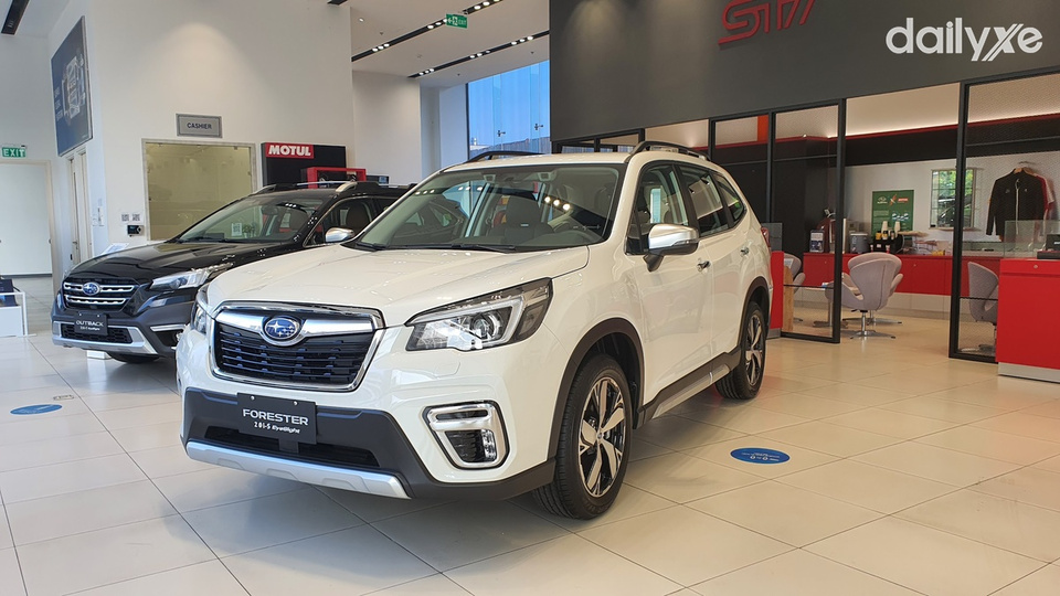 Khu vực Subaru Giải Phóng được bày trí khang trang và sang trọng