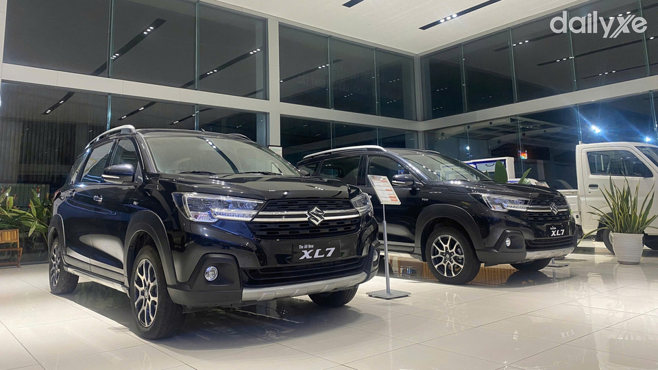 Phòng trưng bày xe của đại lý Suzuki Bình Phước