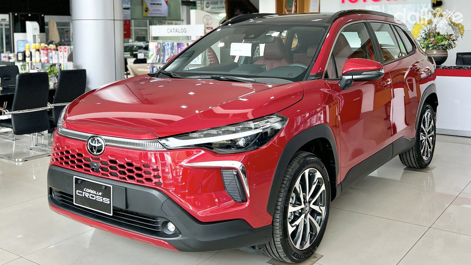 Phòng trưng bày xe của đại lý Toyota Gò Vấp