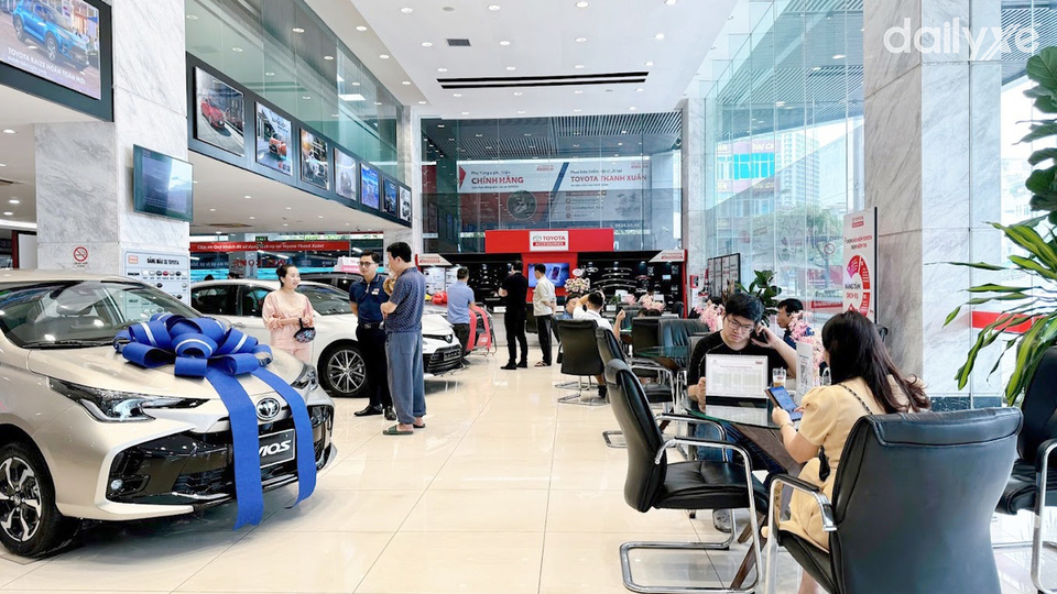 Showroom Toyota IDMC Hoài Đức