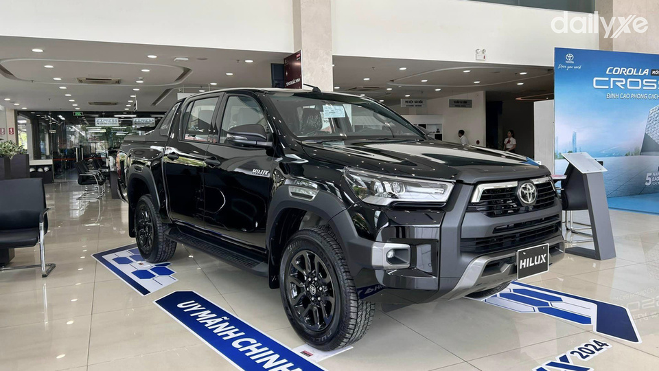 Phòng trưng bày xe của đại lý Toyota Quảng Trị