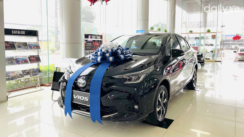 Phòng trưng bày xe của showroom Toyota Thái Nguyên