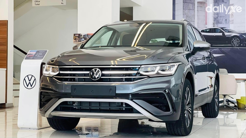 Khu vực trưng bày xe Volkswagen