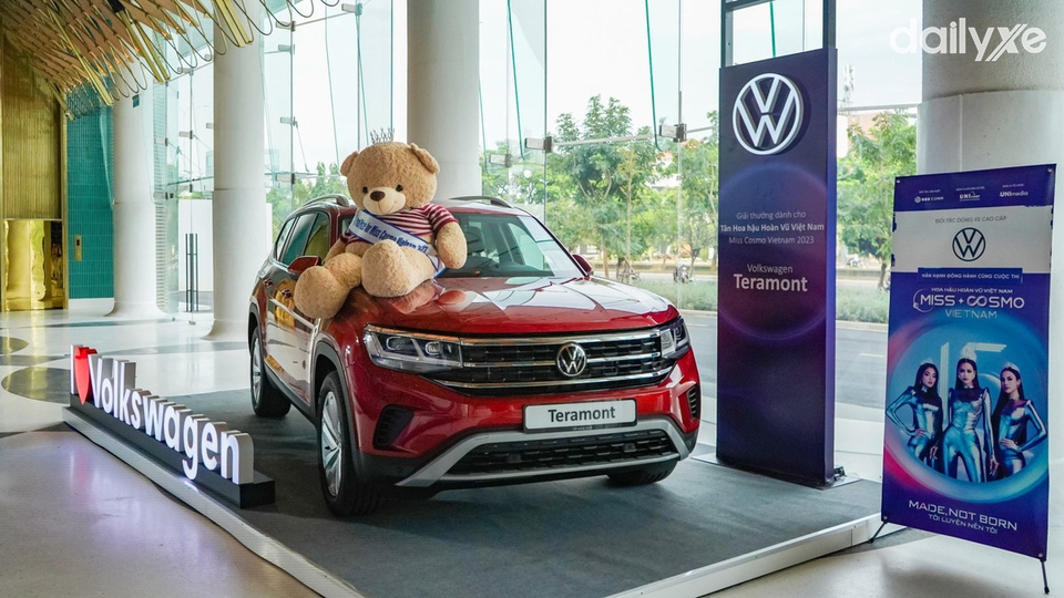 Khu vực trưng bày xe Volkswagen