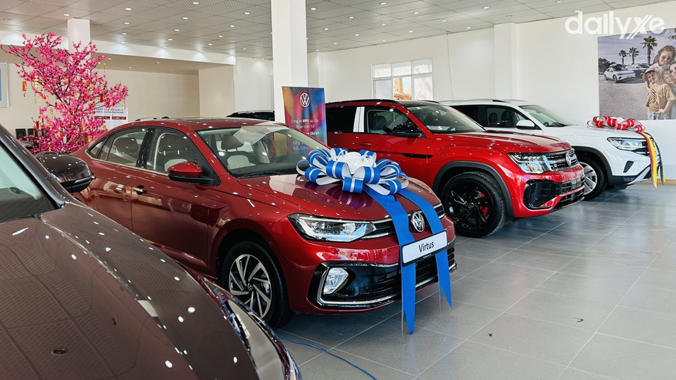 Phòng trưng bày của showroom Volkswagen Vũng Tàu