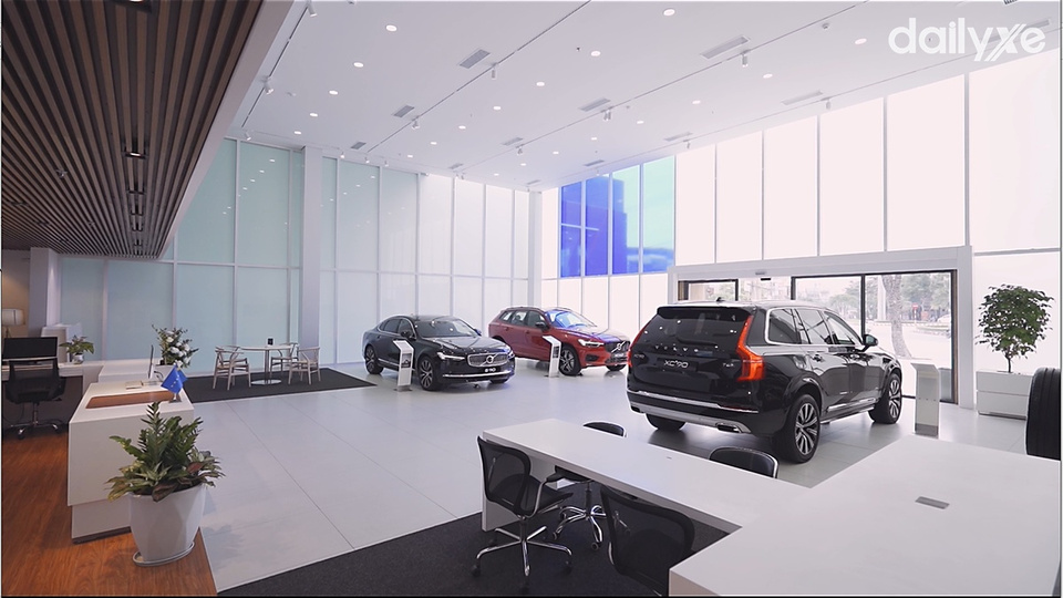 Phòng trưng bày bên trong tinh tế, sang trọng