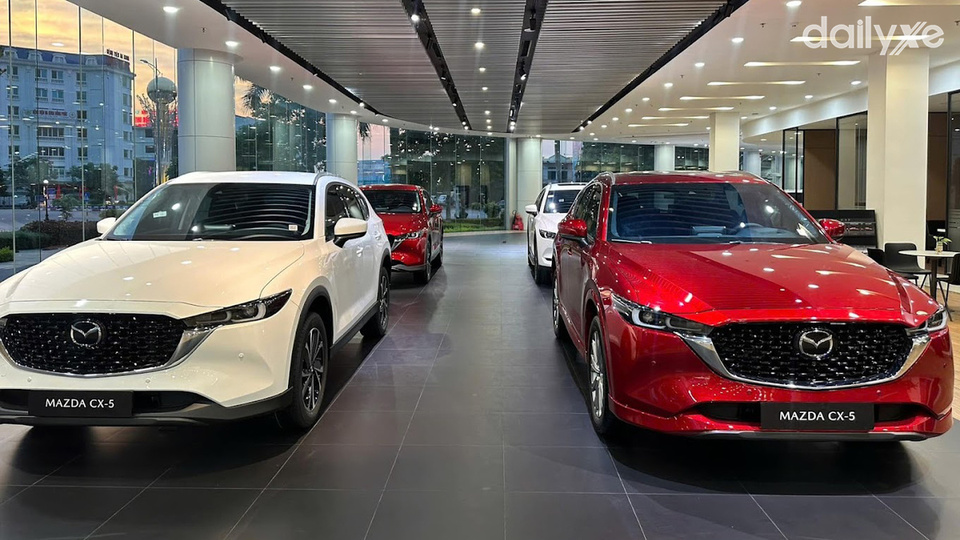 Phòng trưng bày sang trọng tại Mazda Bắc Ninh