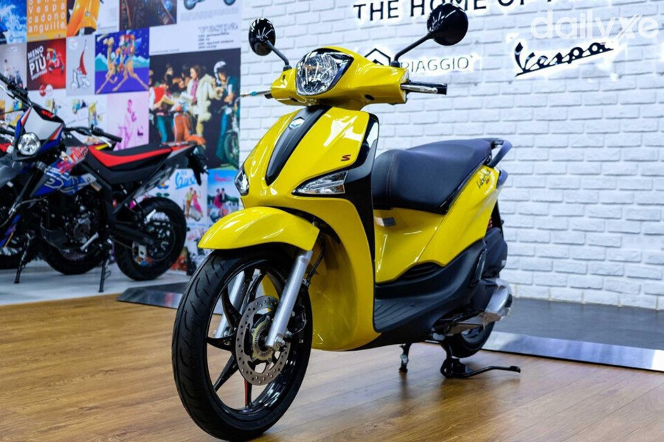 Piaggio Liberty khoác lên mình ngoại hình thanh thoát, lịch lãm và thời trang