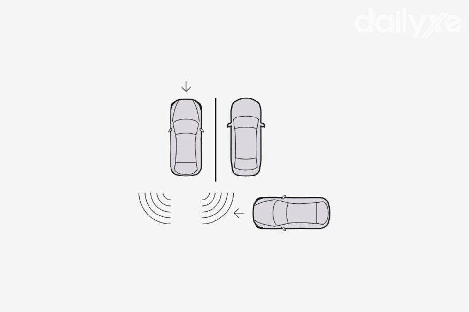 Cảnh báo phương tiện cắt ngang khi lùi RCTA