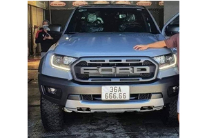 Rộ tin Ford Ranger Raptor đeo biển '666.66' là giả, CĐM hoang mang khi có tới 2 'dân chơi' Thanh Hóa khác 'đụng hàng'