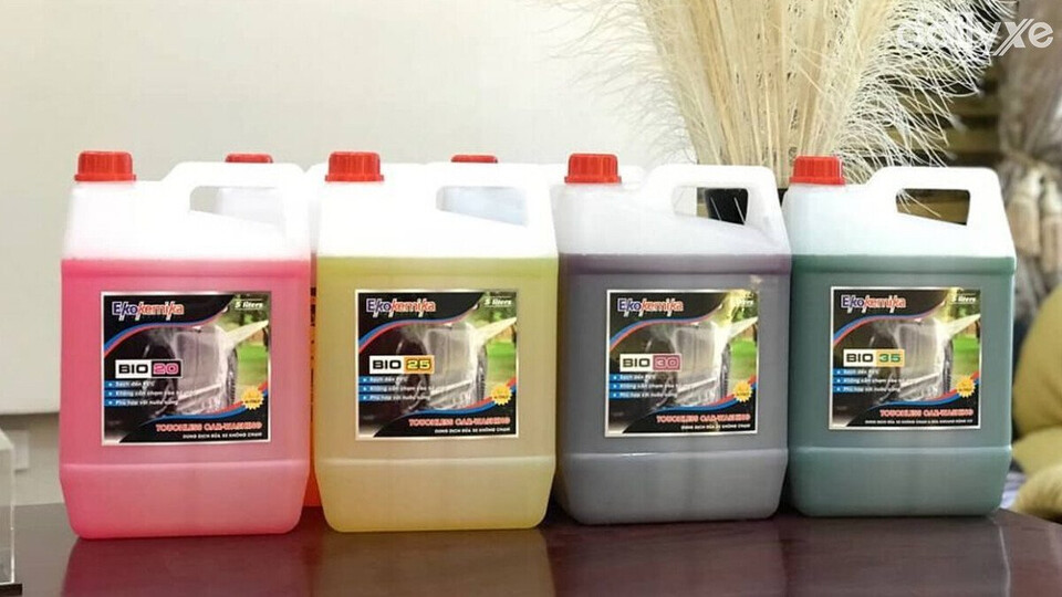 Lựa chọn dung dịch rửa xe ô tô phù hợp
