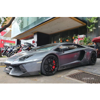Sài Gòn: Tóm gọn Lamborghini Aventador khoác bodykit Novitec Torado siêu hầm hố