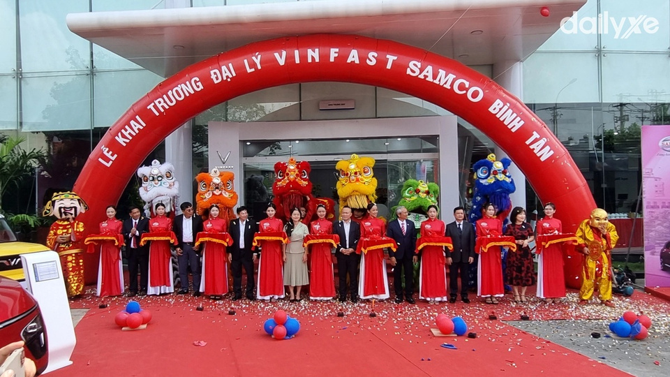 SAMCO chính thức khai trương Showroom VinFast SAMCO Bình Tân