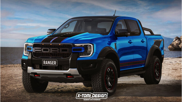 Sau Ford Ranger Wildtrak, đây là phác thảo thiết kế về phiên bản Raptor 2022 sau ford ranger wildtrak, day la phac thao thiet ke ve phien ban raptor 2022