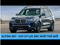 Siêu SUV BMW Alpina XB7 2021 ra mắt, giá từ 141.300 USD