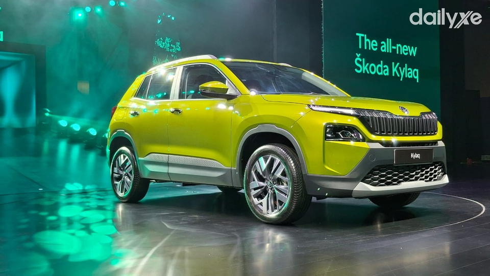 Skoda Kylaq sử dụng ngôn ngữ thiết kế Modern Solid hiện đại