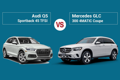 So sánh Audi Q5 Sportback và Mercedes GLC Coupe nên mua xe nào ?